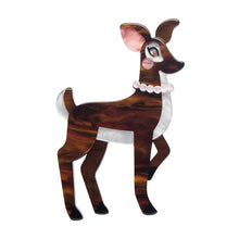 Load image into Gallery viewer, Penny the Deer Brooch - Erstwilder London Calling