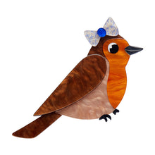 Load image into Gallery viewer, Rosie the Robin Brooch - Erstwilder London Calling