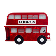 Load image into Gallery viewer, Double-Decker Brooch - Erstwilder London Calling