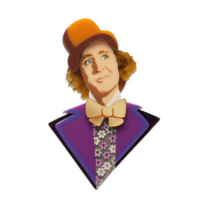 Mr Wonka Brooch - Erstwilder x Willy Wonka & The Chocolate Factory