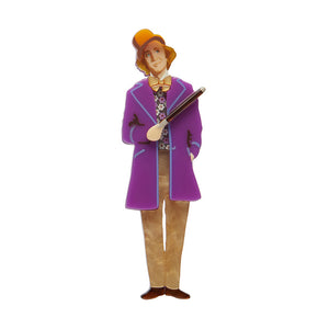 The Candy Man Brooch - Erstwilder x Willy Wonka & The Chocolate Factory