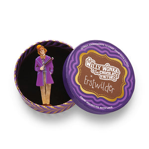 The Candy Man Brooch - Erstwilder x Willy Wonka & The Chocolate Factory