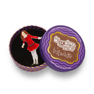 Veruca Salt Brooch - Erstwilder x Willy Wonka & The Chocolate Factory