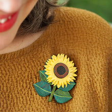 Load image into Gallery viewer, Sunshine and Smiles Brooch - Erstwilder x Jocelyn Proust