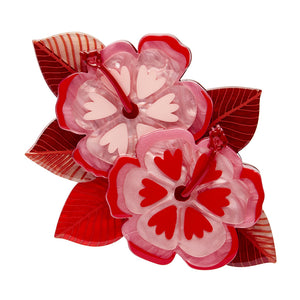 Halcyon Hibiscus Brooch - Erstwilder x Jocelyn Proust