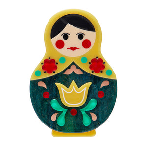 Matryoshka Memories Toy Brooch - Erstwilder Fan Favourites 2025