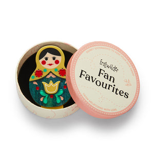 Matryoshka Memories Toy Brooch - Erstwilder Fan Favourites 2025