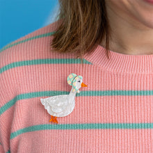 Load image into Gallery viewer, Martha Mother Goose Brooch - Erstwilder Fan Favourites 2025