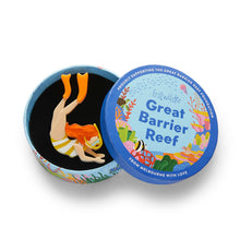 Load image into Gallery viewer, Snorkeler Sheree Brooch - Erstwilder Great Barrier Reef