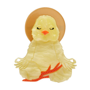 The Yoga Chick Brooch - Erstwilder x Lucia Heffernan