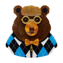 Load image into Gallery viewer, The Elder Bear Brooch - Erstwilder x Lucia Heffernan