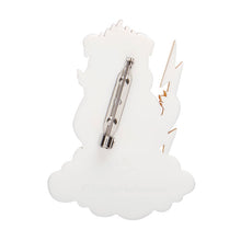 Load image into Gallery viewer, The Pious Pug Brooch - Erstwilder x Lucia Heffernan