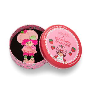 Raspberry Tart Brooch - Erstwilder x Strawberry Shortcake