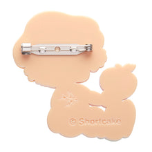 Load image into Gallery viewer, Apple Dumplin’ Brooch - Erstwilder x Strawberry Shortcake