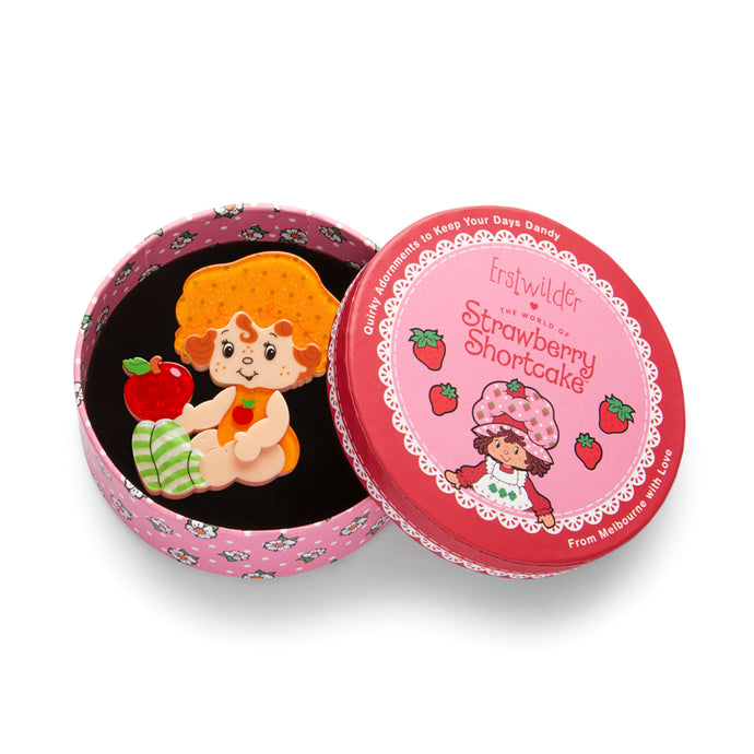 Apple Dumplin’ Brooch - Erstwilder x Strawberry Shortcake