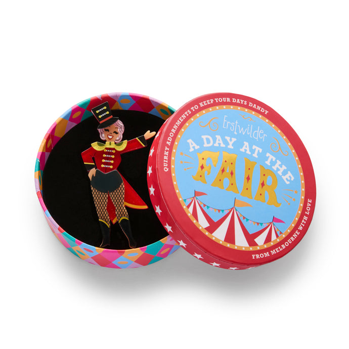 Roll Up! Roll Up! Brooch - Erstwilder A Day At The Fair