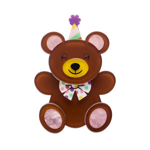 Grand Prize Teddy Brooch - Erstwilder A Day At The Fair