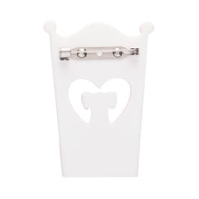 Load image into Gallery viewer, Free Kisses Brooch - Erstwilder A Day At The Fair