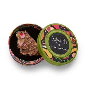 The Busy Beaver Brooch - Erstwilder x Pete Cromer North America