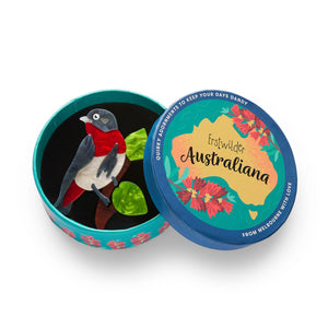 Mabel the Mistletoebird Brooch - Erstwilder Australiana 2025