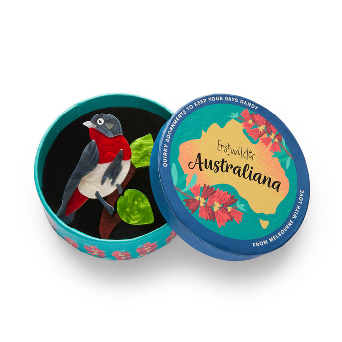 Mabel the Mistletoebird Brooch - Erstwilder Australiana 2025