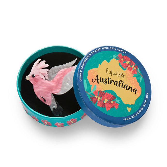 Gertie the Galah Brooch - Erstwilder Australiana 2025