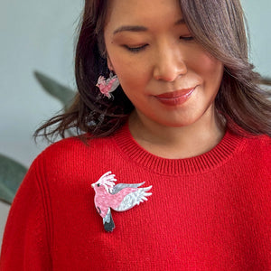 Gertie the Galah Brooch - Erstwilder Australiana 2025