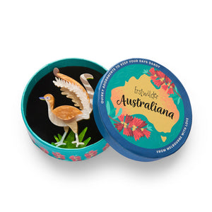 Lottie the Lyrebird Brooch - Erstwilder Australiana 2025