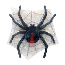 Load image into Gallery viewer, Roxy the Redback Spider Brooch - Erstwilder Australiana 2025