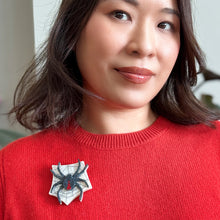 Load image into Gallery viewer, Roxy the Redback Spider Brooch - Erstwilder Australiana 2025