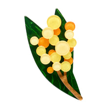 Load image into Gallery viewer, Golden Wattle Brooch - Erstwilder Australiana 2025