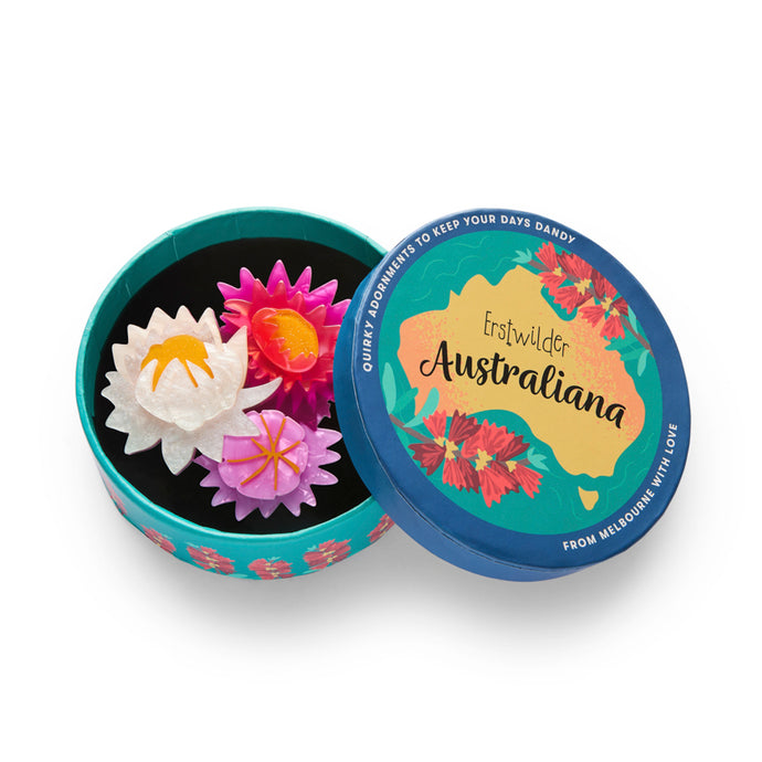 Strawflowers Brooch - Erstwilder Australiana 2025