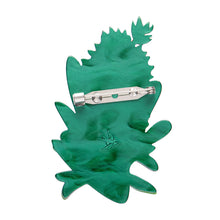 Load image into Gallery viewer, Crimson Bottlebrush Brooch - Erstwilder Australiana 2025