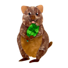 Load image into Gallery viewer, Quinn the Quokka Brooch - Erstwilder Australiana 2025