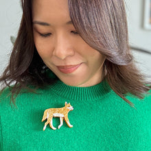 Load image into Gallery viewer, Dave the Dingo Brooch - Erstwilder Australiana 2025