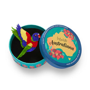 Lulu the Lorikeet Brooch - Erstwilder Australiana 2025