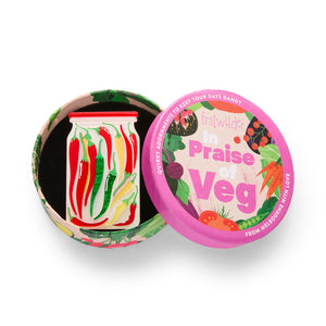 Chilli Charmer Brooch - Erstwilder In Praise Of Veg