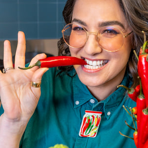 Chilli Charmer Brooch - Erstwilder In Praise Of Veg