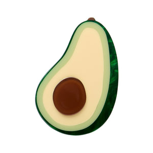 Avocado Affair Brooch - Erstwilder In Praise Of Veg
