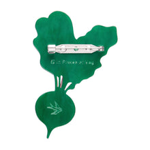Load image into Gallery viewer, Beet the Odds Brooch - Erstwilder In Praise Of Veg