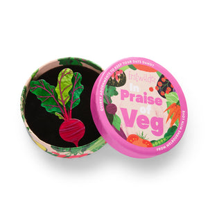 Beet the Odds Brooch - Erstwilder In Praise Of Veg