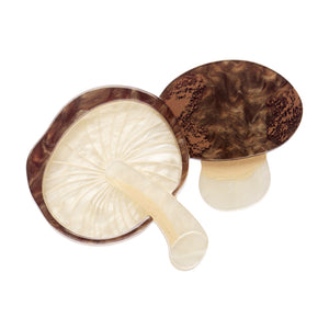 Mighty Mushie Brooch - Erstwilder In Praise Of Veg