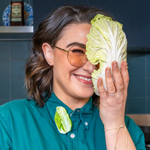 Cabbage Patch Brooch - Erstwilder In Praise Of Veg