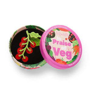 Vine & Dandy Brooch - Erstwilder In Praise Of Veg