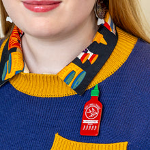 Load image into Gallery viewer, Turn Up the Heat Brooch - Erstwilder Condiments