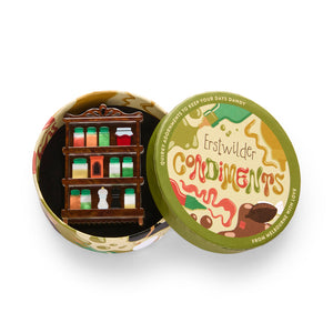 A Pinch of Personality Brooch - Erstwilder Condiments