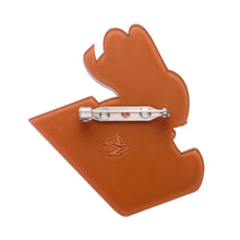Load image into Gallery viewer, Breezy the Bunny Brooch - Erstwilder Merry Menagerie