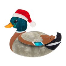 Load image into Gallery viewer, Daphne the Duck Brooch - Erstwilder Merry Menagerie
