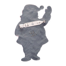 Load image into Gallery viewer, Santa’s Surprise Brooch - Erstwilder Merry Menagerie