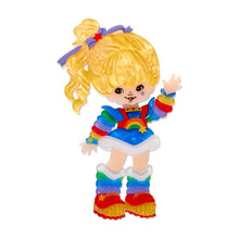 Load image into Gallery viewer, Rainbow Brite Says Hello Brooch - Erstwilder x Rainbow Brite